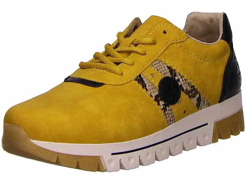 Rieker Schnürschuhe In Gelb 3 Rieker Schnürschuhe In Gelb