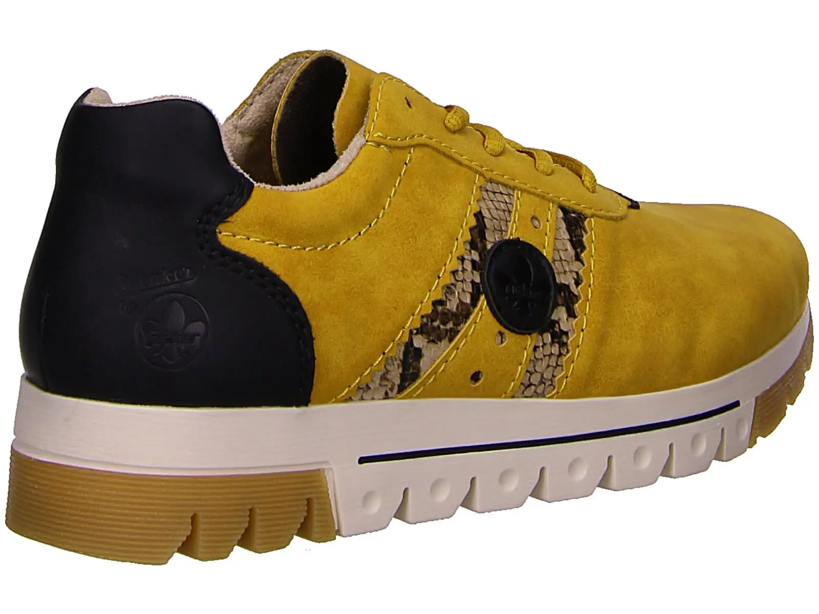 Rieker Schnürschuhe In Gelb 4 Rieker Schnürschuhe In Gelb – Bild 2