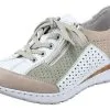 Rieker Schnürschuhe In Ginger/weiss/pistazie/fog-silver 1 Rieker Schnürschuhe In Ginger/weiss/pistazie/fog-silver -Rieker rieker schnurschuhe in ginger weiss pistazie fog silver