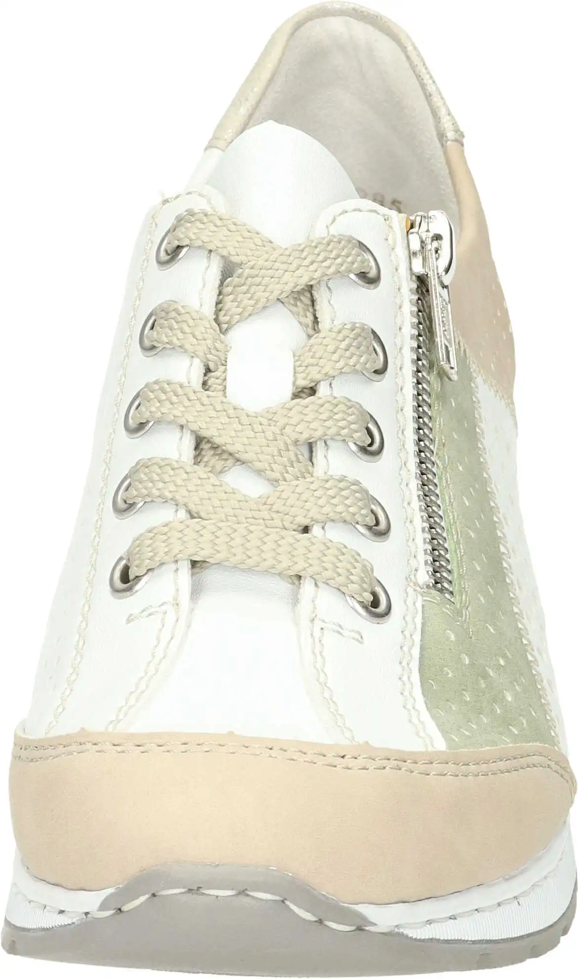 Rieker Schnürschuhe In Ginger/weiss/pistazie/fog-silver 5 Rieker Schnürschuhe In Ginger/weiss/pistazie/fog-silver – Bild 3
