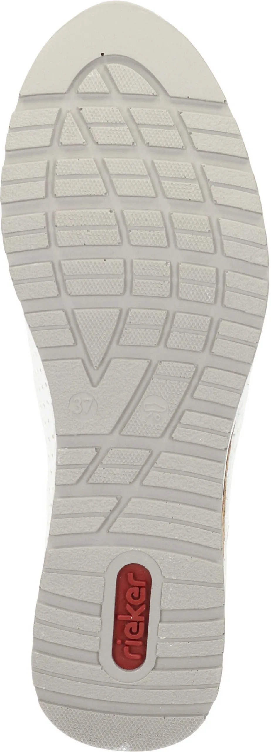 Rieker Schnürschuhe In Ginger/weiss/pistazie/fog-silver 8 Rieker Schnürschuhe In Ginger/weiss/pistazie/fog-silver – Bild 6