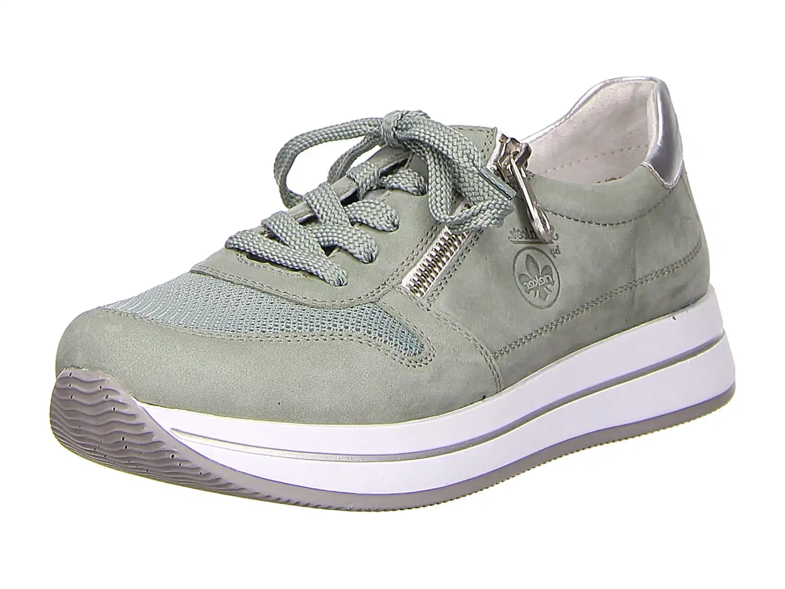 Rieker Schnürschuhe In Grün 3 Rieker Schnürschuhe In Grün