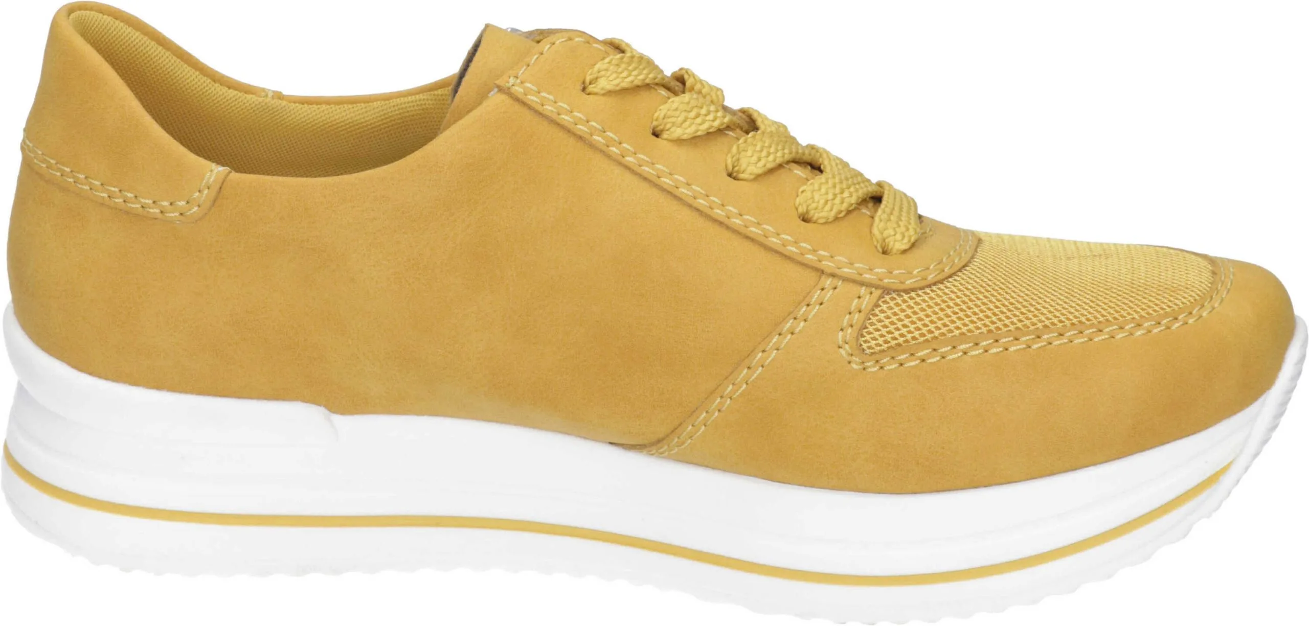 Rieker Schnürschuhe In Honig/mais 6 Rieker Schnürschuhe In Honig/mais – Bild 4