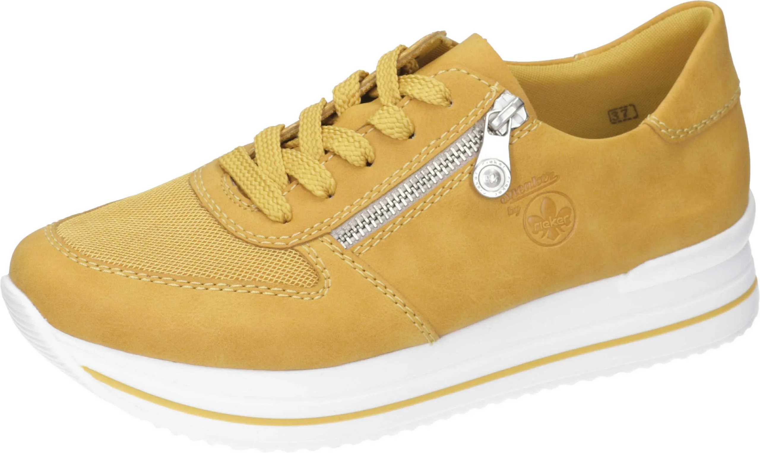 Rieker Schnürschuhe In Honig/mais 3 Rieker Schnürschuhe In Honig/mais