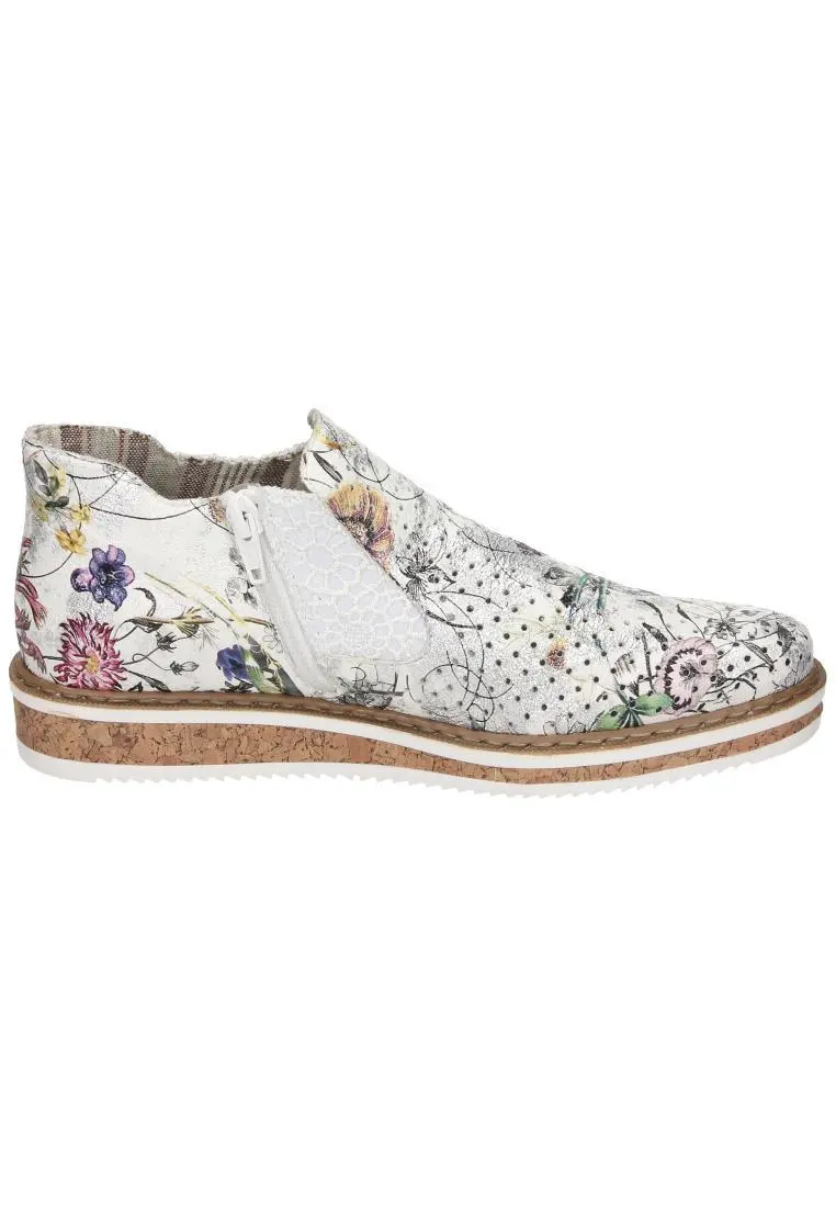 Rieker Schnürschuhe In Ice-multi/weiss 6 Rieker Schnürschuhe In Ice-multi/weiss – Bild 4