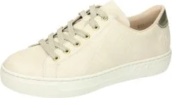 Rieker Schnürschuhe In Ivory/lightgold