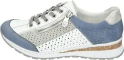 Rieker Schnürschuhe In Jeans/weiss/cement/fog-silver 9 Rieker Schnürschuhe In Jeans/weiss/cement/fog-silver -Rieker rieker schnurschuhe in jeans weiss cement fog silver 1