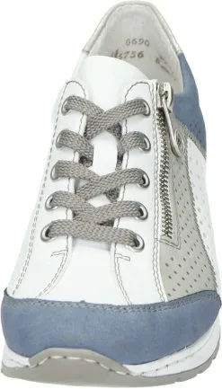Rieker Schnürschuhe In Jeans/weiss/cement/fog-silver 10 Rieker Schnürschuhe In Jeans/weiss/cement/fog-silver -Rieker rieker schnurschuhe in jeans weiss cement fog silver 2