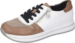 Rieker Schnürschuhe In Leinen/leinen/weiss