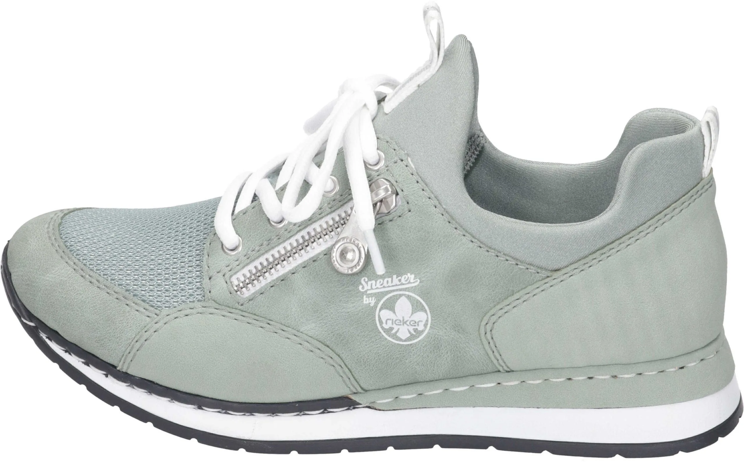 Rieker Schnürschuhe In Mint/mint/lindgruen/perlcreme 4 Rieker Schnürschuhe In Mint/mint/lindgruen/perlcreme – Bild 2