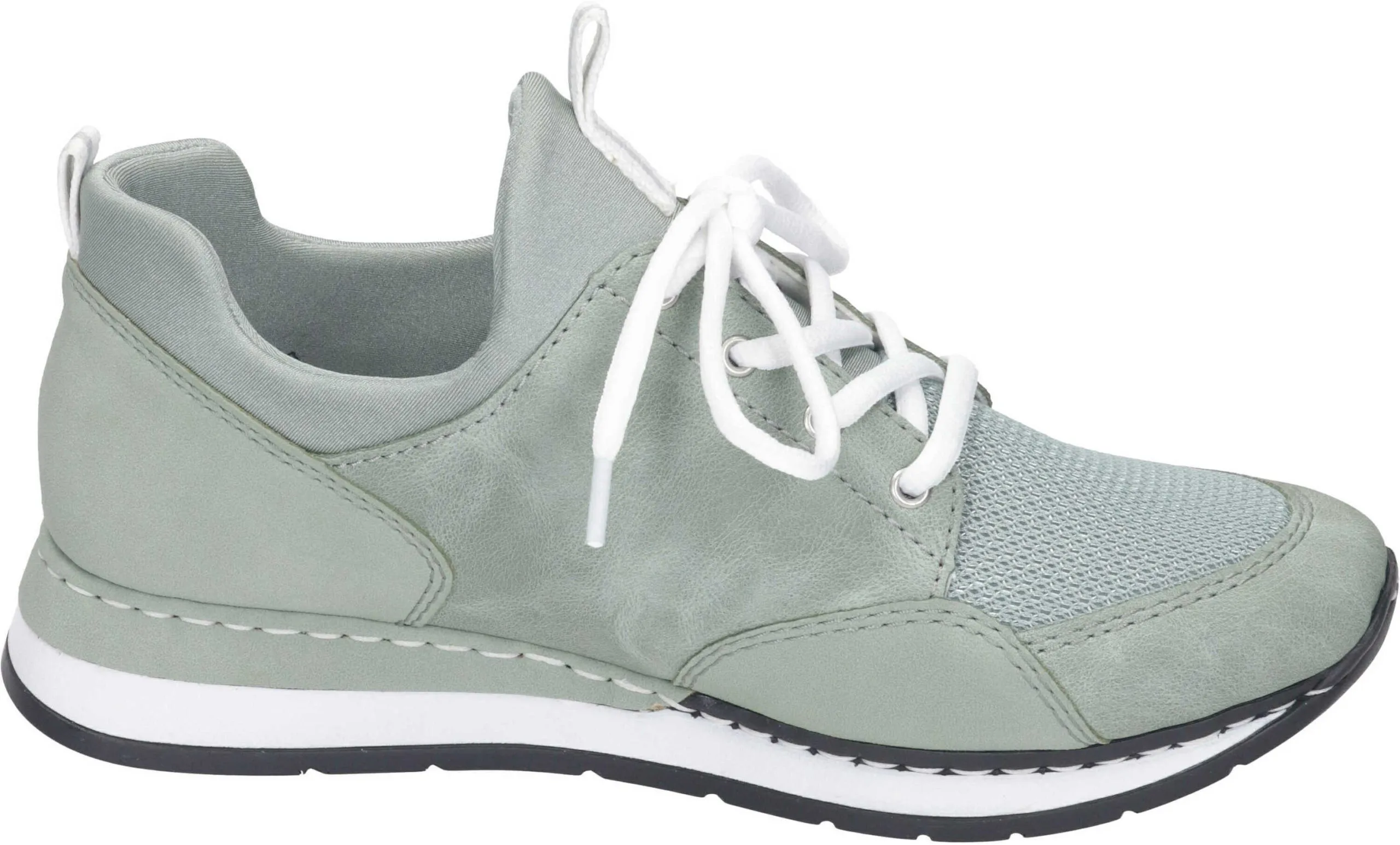 Rieker Schnürschuhe In Mint/mint/lindgruen/perlcreme 6 Rieker Schnürschuhe In Mint/mint/lindgruen/perlcreme – Bild 4