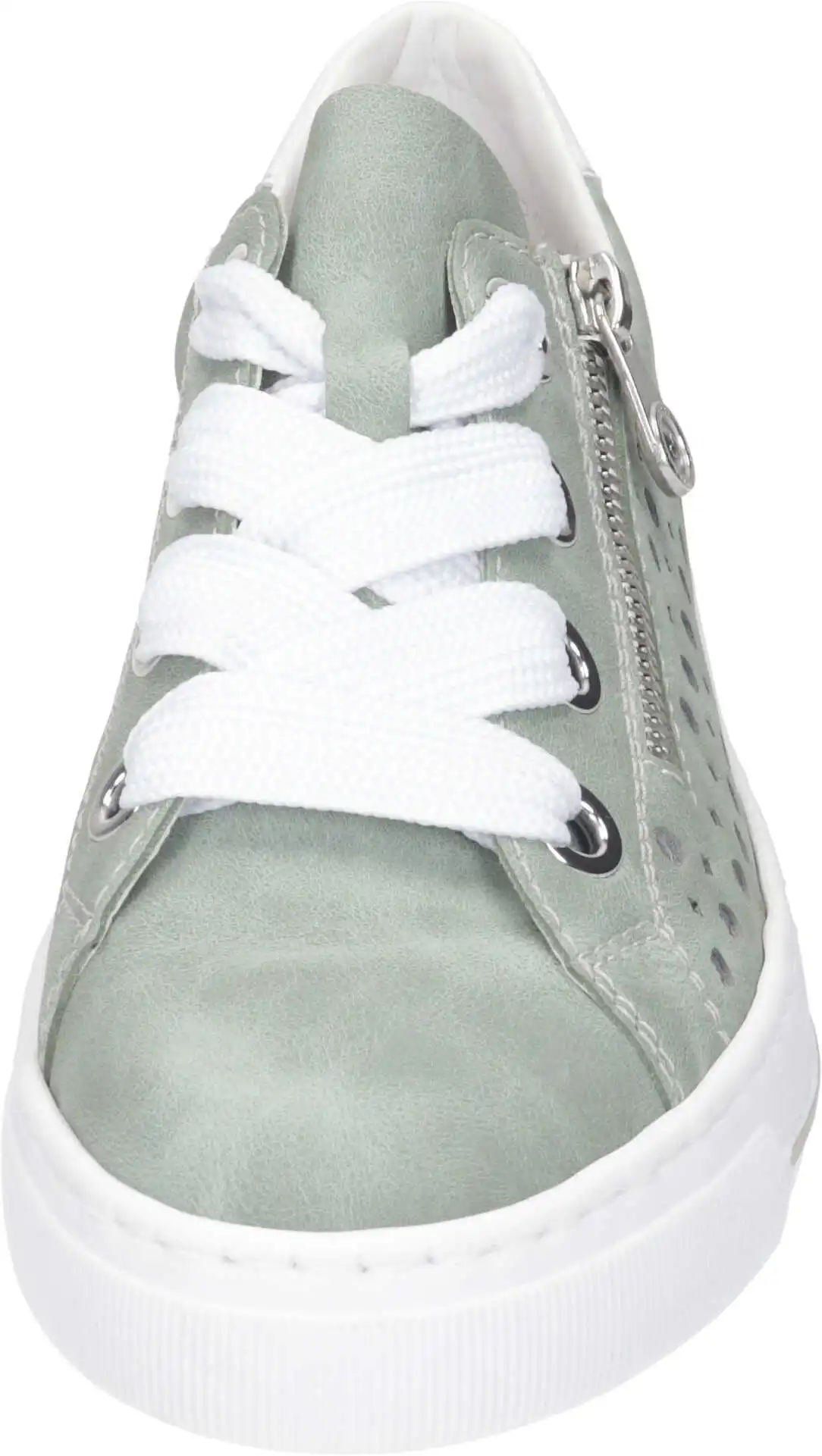 Rieker Schnürschuhe In Mint/weiss 5 Rieker Schnürschuhe In Mint/weiss – Bild 3