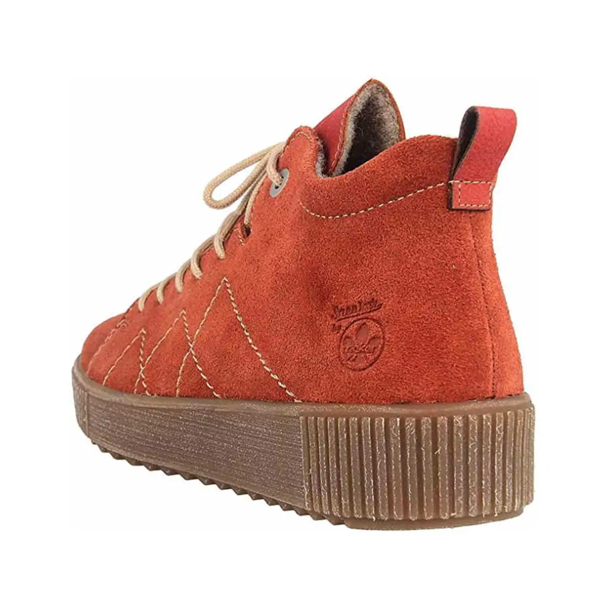 Rieker Schnürschuhe In Orange 4 Rieker Schnürschuhe In Orange – Bild 2