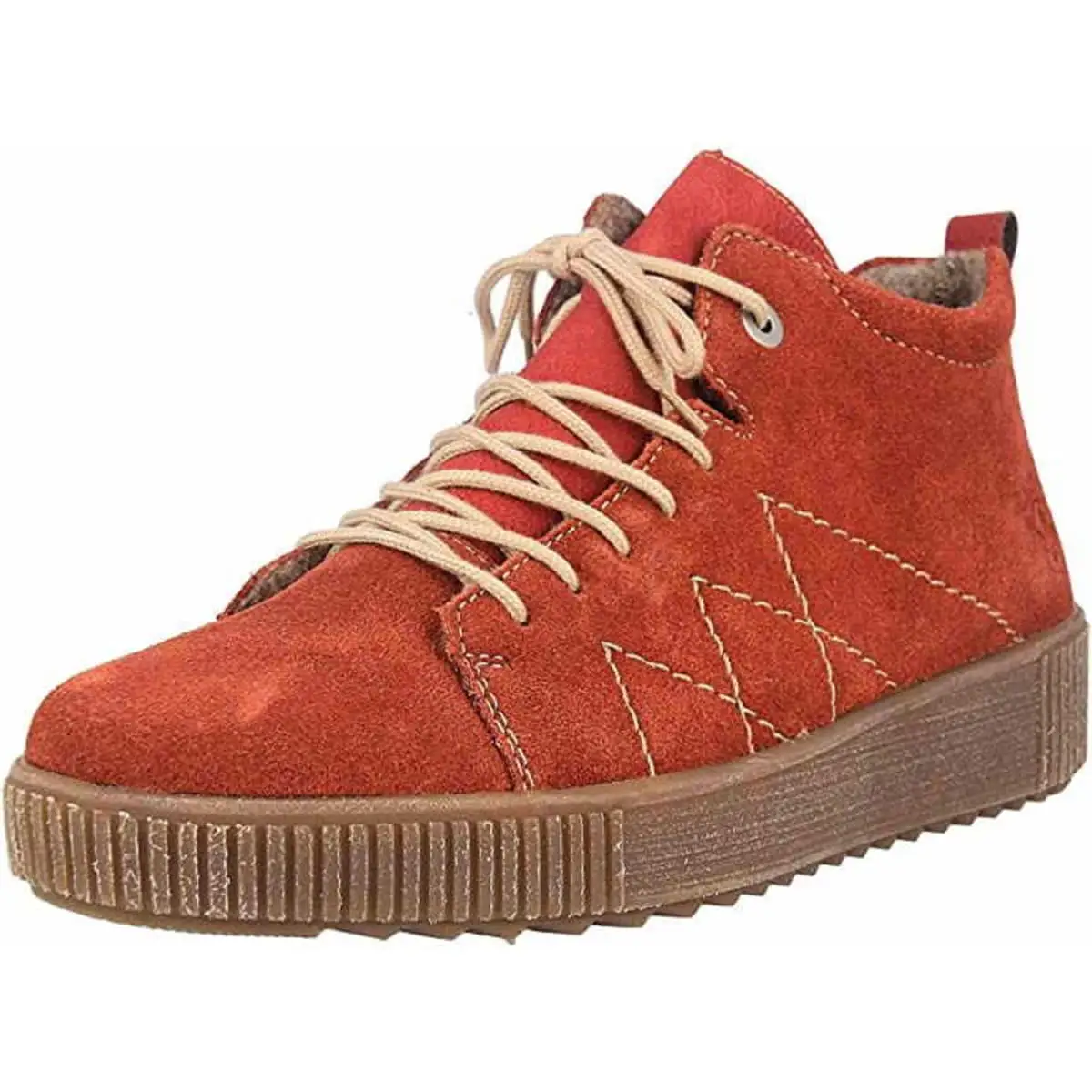 Rieker Schnürschuhe In Orange 7 Rieker Schnürschuhe In Orange – Bild 5