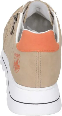 Rieker Schnürschuhe In Sand/orange 12 Rieker Schnürschuhe In Sand/orange -Rieker rieker schnurschuhe in sand orange 4