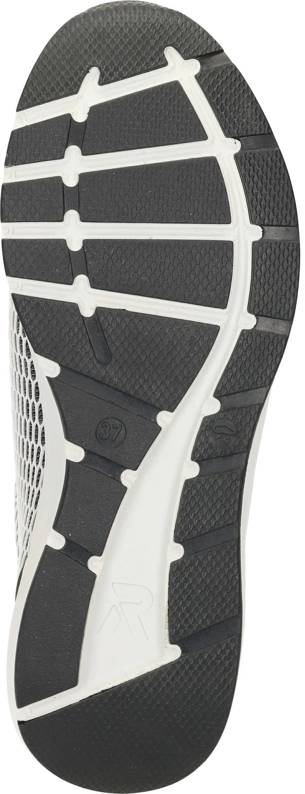 Rieker Schnürschuhe In Schwarz-cement/platin 8 Rieker Schnürschuhe In Schwarz-cement/platin – Bild 6