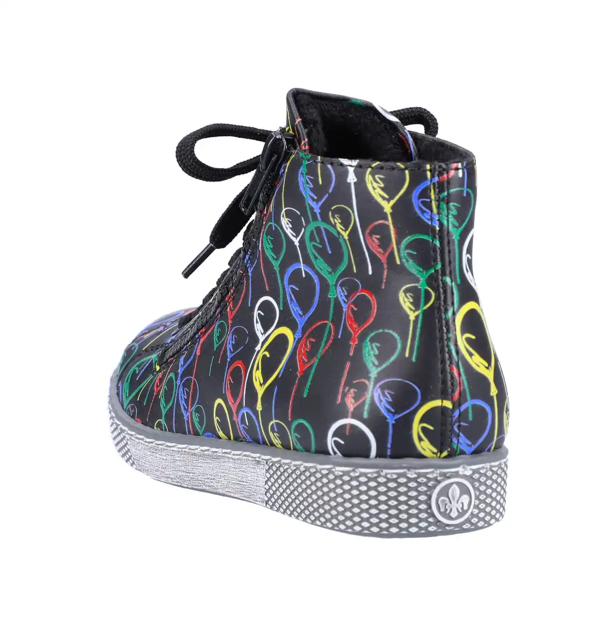 Rieker Schnürschuhe In Schwarz-multi 4 Rieker Schnürschuhe In Schwarz-multi – Bild 2