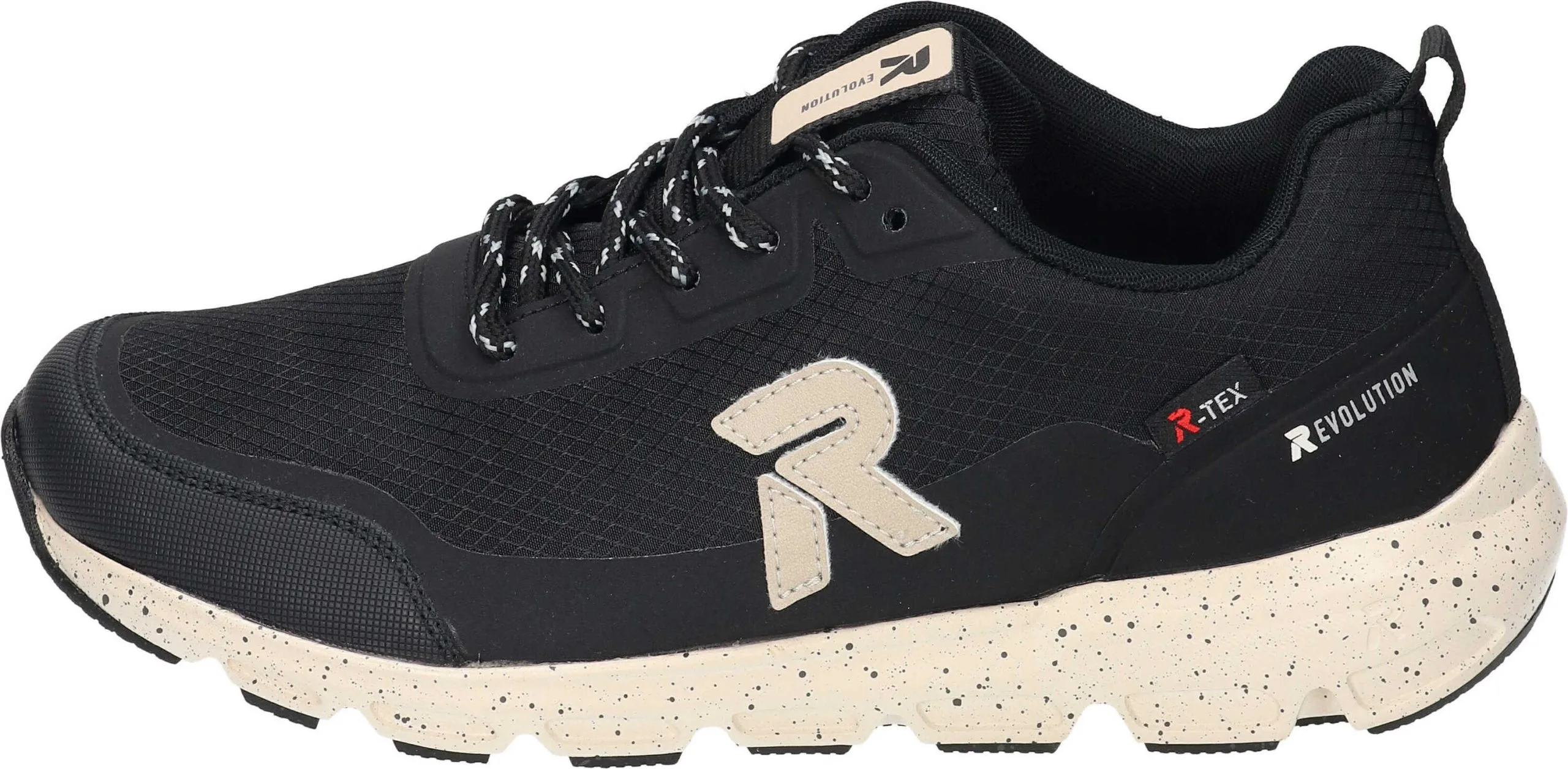 Rieker Schnürschuhe In Schwarz/negro/schwarz/lehm 4 Rieker Schnürschuhe In Schwarz/negro/schwarz/lehm – Bild 2