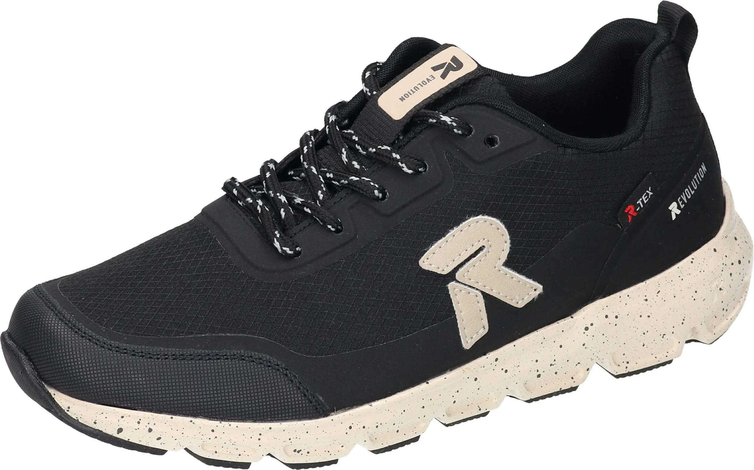 Rieker Schnürschuhe In Schwarz/negro/schwarz/lehm 3 Rieker Schnürschuhe In Schwarz/negro/schwarz/lehm