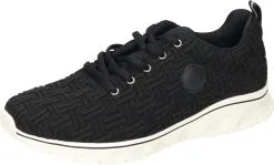 Rieker Schnürschuhe In Schwarz/schwarz