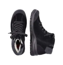 Rieker Schnürschuhe In Schwarz/schwarz/anthrazit 9 Rieker Schnürschuhe In Schwarz/schwarz/anthrazit -Rieker rieker schnurschuhe in schwarz schwarz anthrazit 3