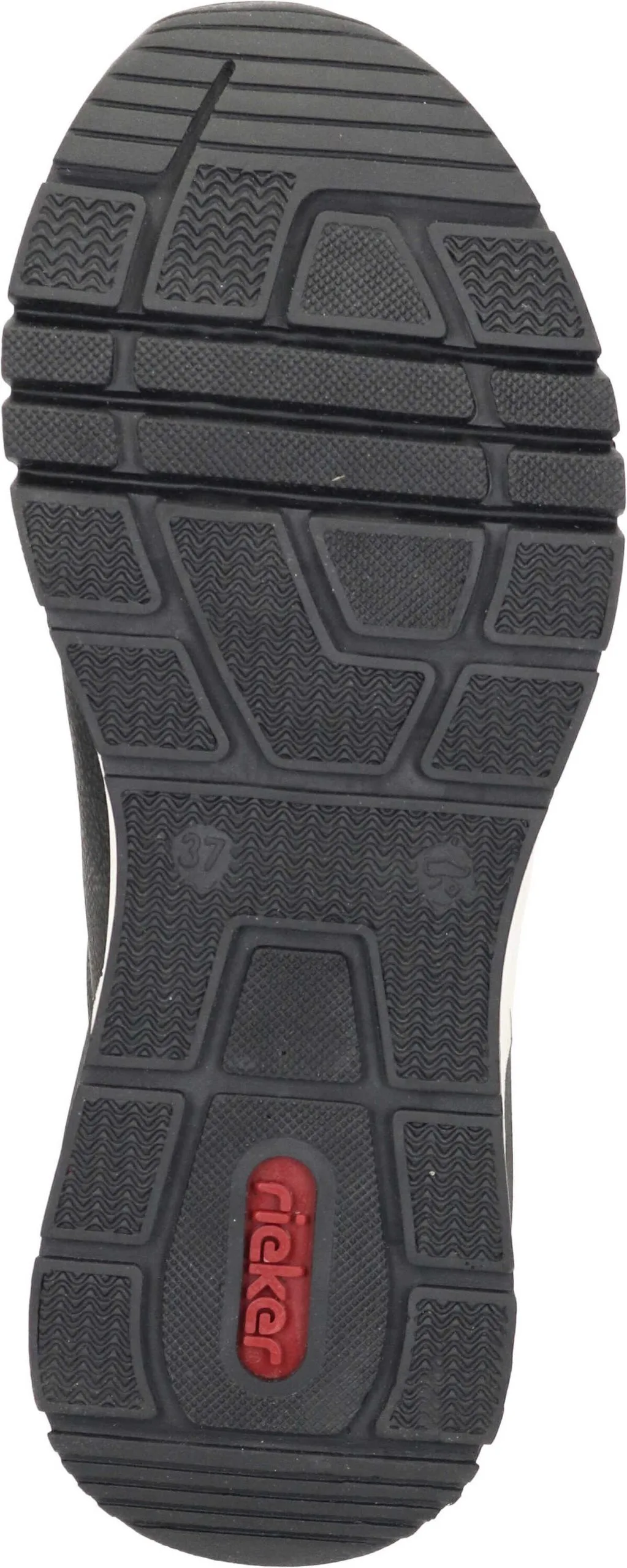 Rieker Schnürschuhe In Schwarz/schwarz/black 8 Rieker Schnürschuhe In Schwarz/schwarz/black – Bild 6