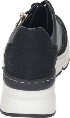 Rieker Schnürschuhe In Schwarz/schwarz-bronze/schwarz -Rieker rieker schnurschuhe in schwarz schwarz bronze schwarz 4