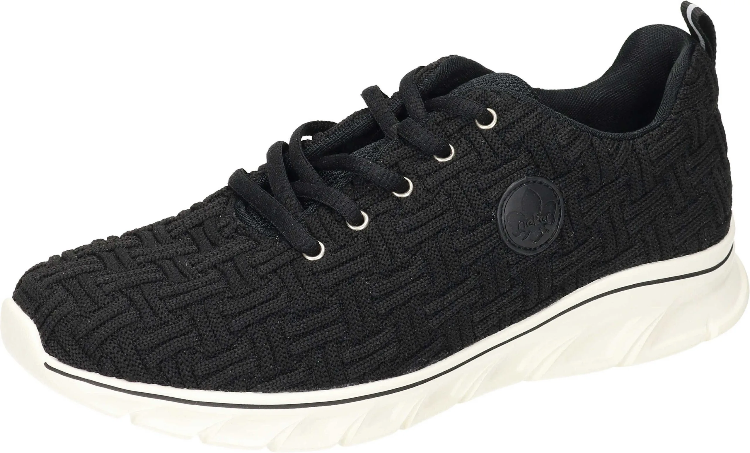 Rieker Schnürschuhe In Schwarz/schwarz 3 Rieker Schnürschuhe In Schwarz/schwarz