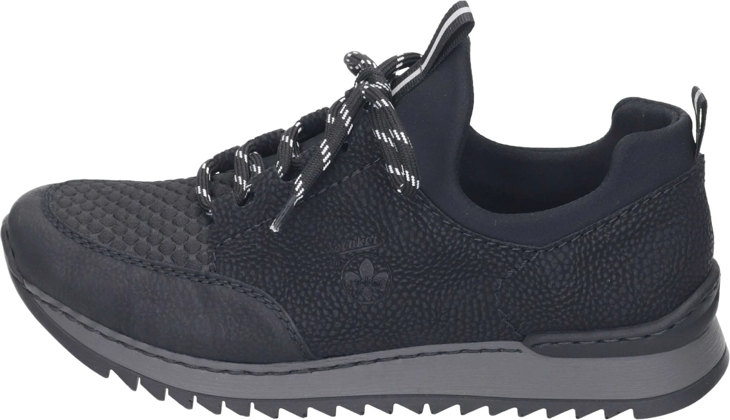 Rieker Schnürschuhe In Schwarz/schwarz/schwarz/schwarz 4 Rieker Schnürschuhe In Schwarz/schwarz/schwarz/schwarz – Bild 2