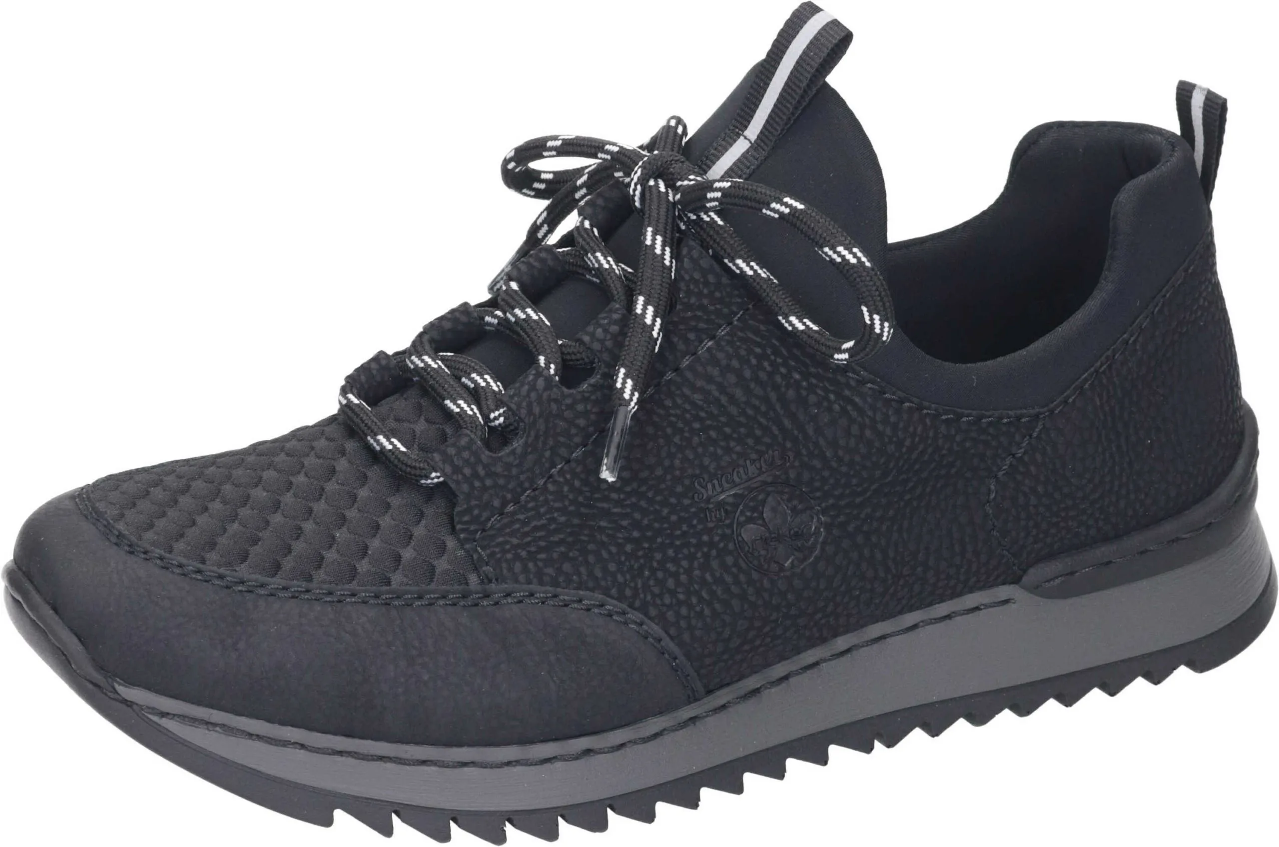 Rieker Schnürschuhe In Schwarz/schwarz/schwarz/schwarz 3 Rieker Schnürschuhe In Schwarz/schwarz/schwarz/schwarz