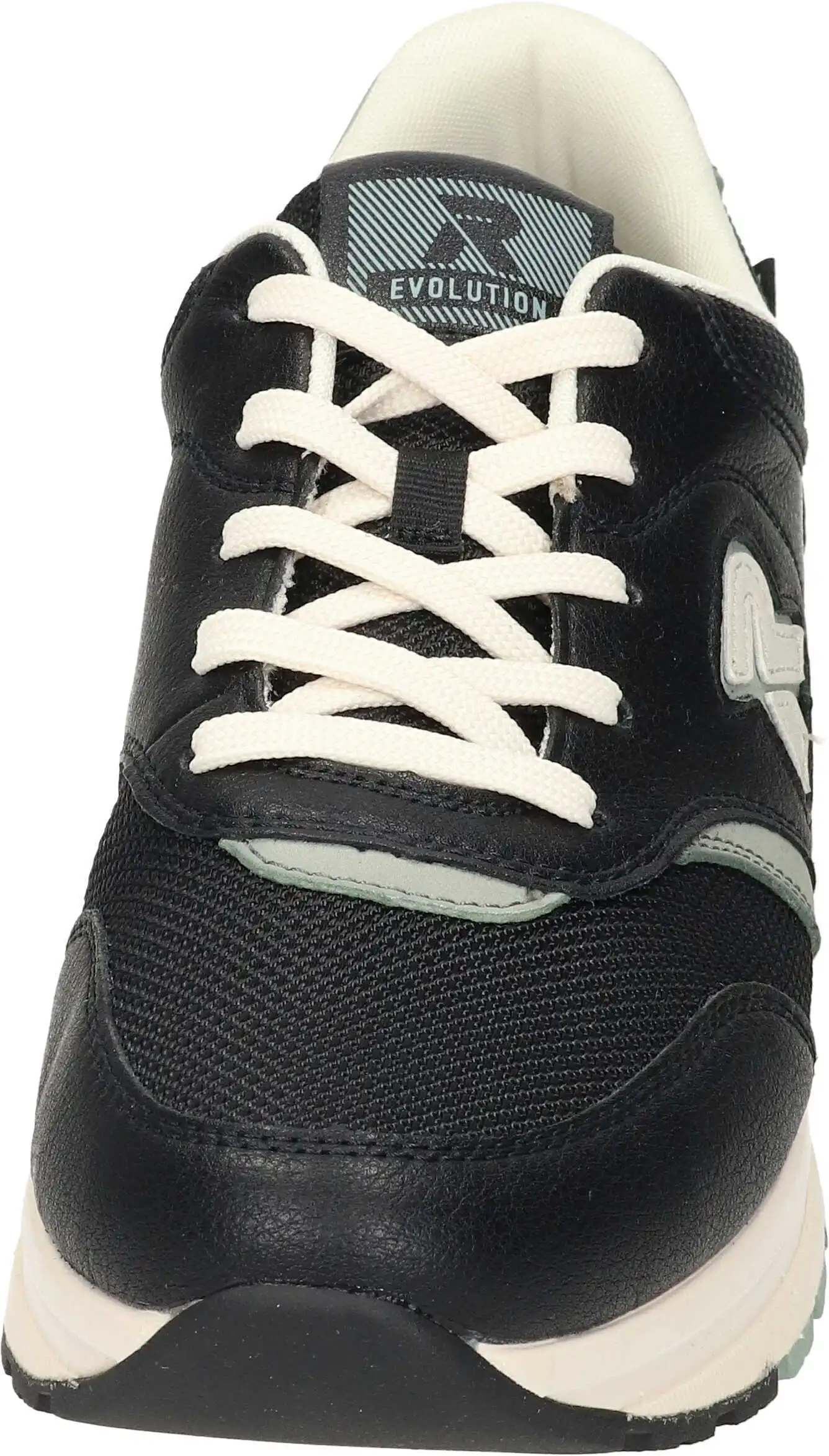 Rieker Schnürschuhe In Schwarz/schwarz/wavelite/crema 5 Rieker Schnürschuhe In Schwarz/schwarz/wavelite/crema – Bild 3