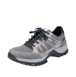 Rieker Schnürschuhe In Smoke/blei/grey/black