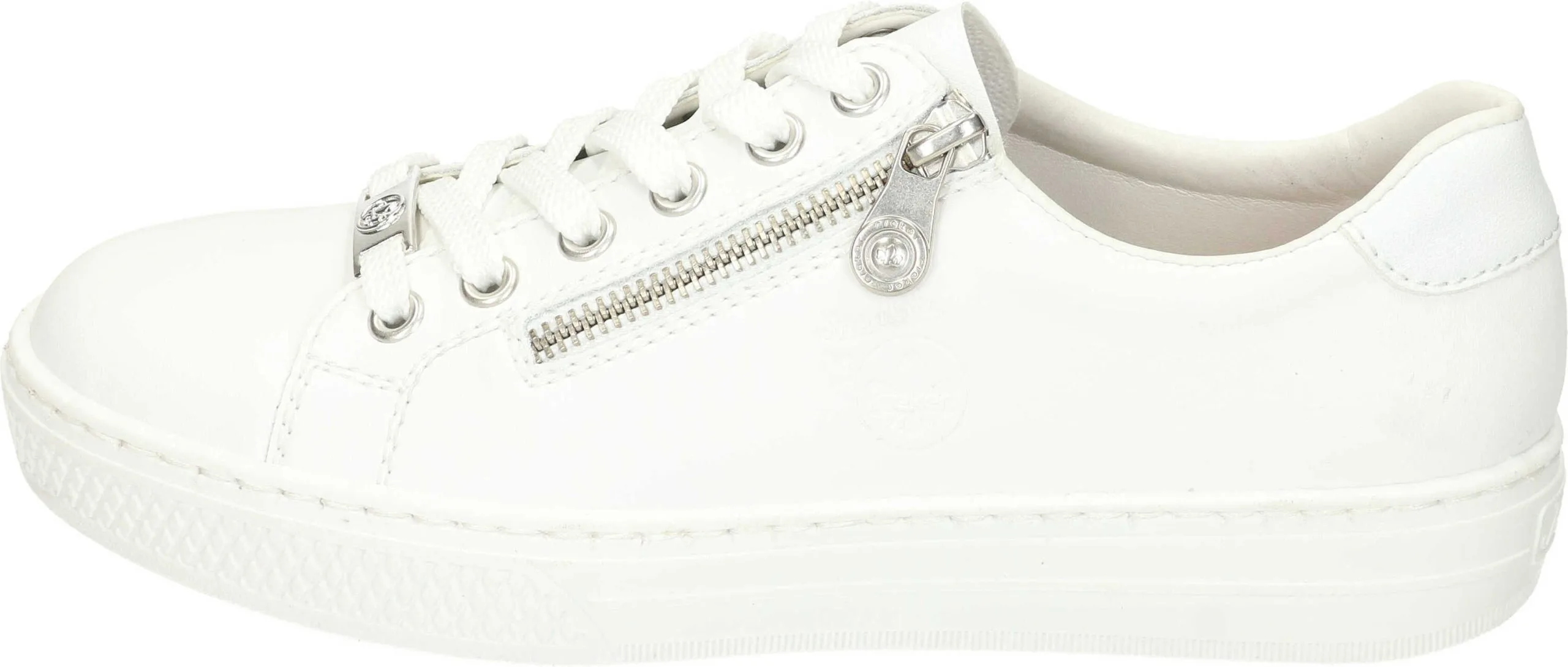 Rieker Schnürschuhe In Sportweiss/weiss 4 Rieker Schnürschuhe In Sportweiss/weiss – Bild 2