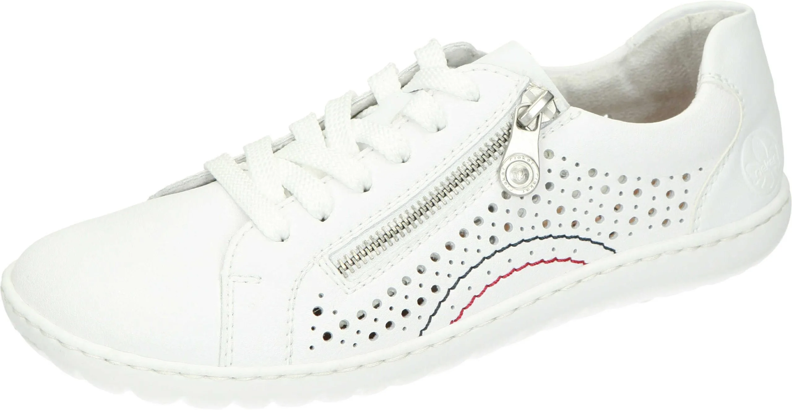 Rieker Schnürschuhe In Weiss/weiss 3 Rieker Schnürschuhe In Weiss/weiss