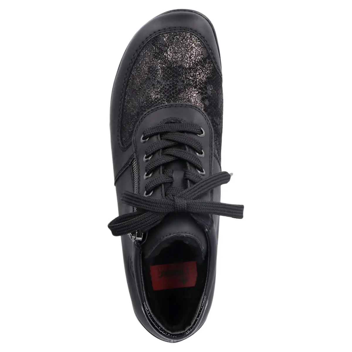 Rieker Schnürschuhe L1840 In Schwarz 4 Rieker Schnürschuhe L1840 In Schwarz – Bild 2