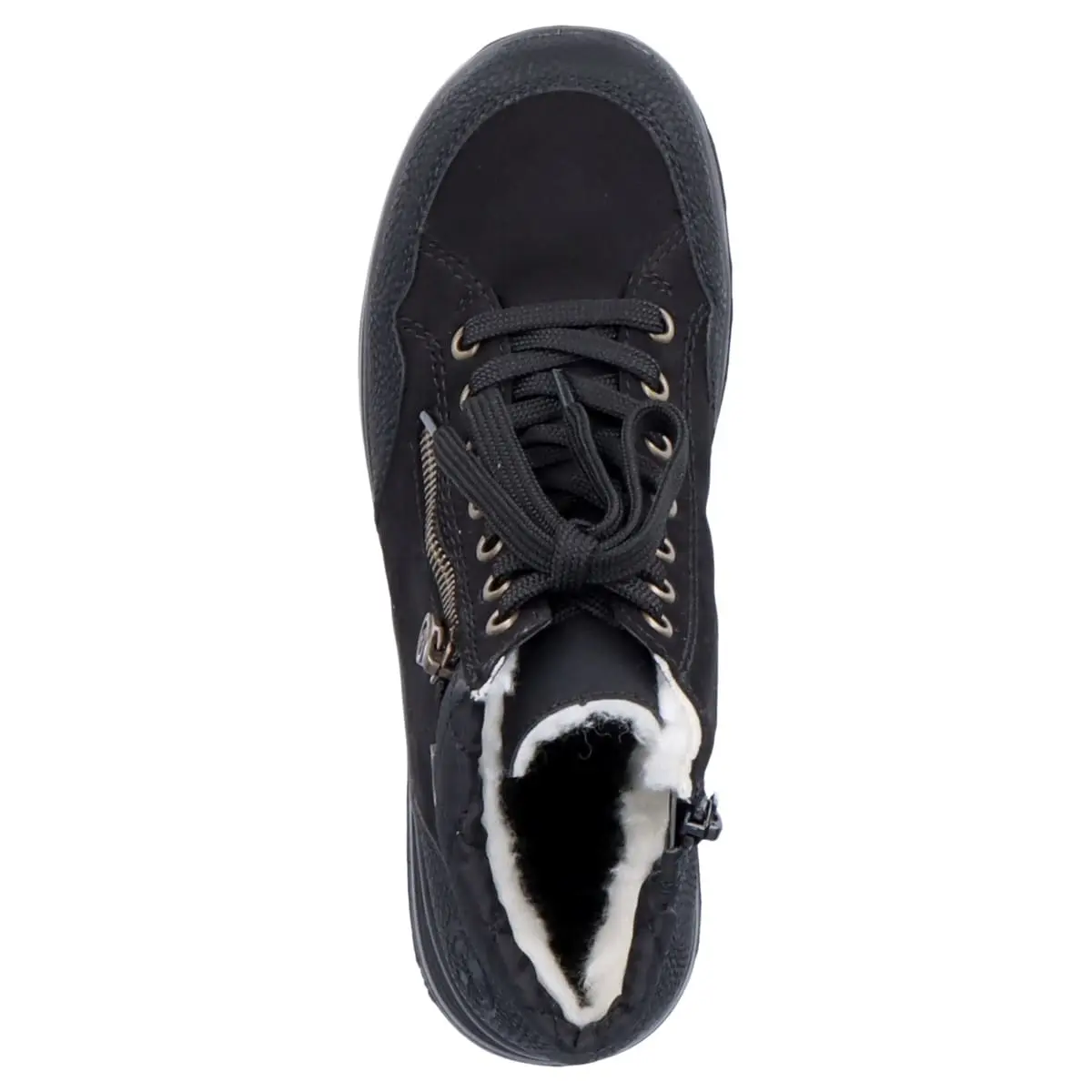 Rieker Schnürschuhe L7701 In Schwarz 4 Rieker Schnürschuhe L7701 In Schwarz – Bild 2