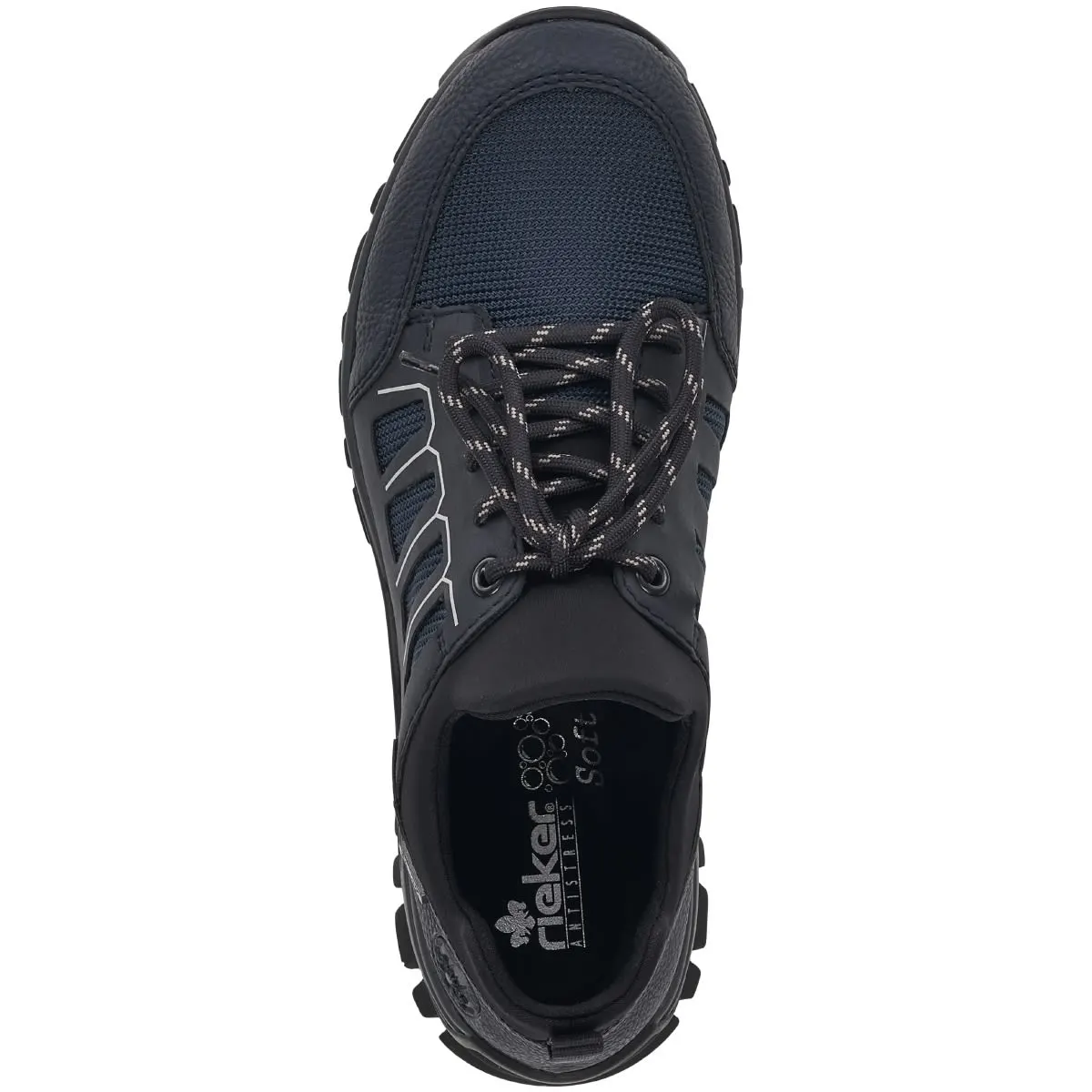 Rieker Schnürschuhe M9850 In Blau 4 Rieker Schnürschuhe M9850 In Blau – Bild 2