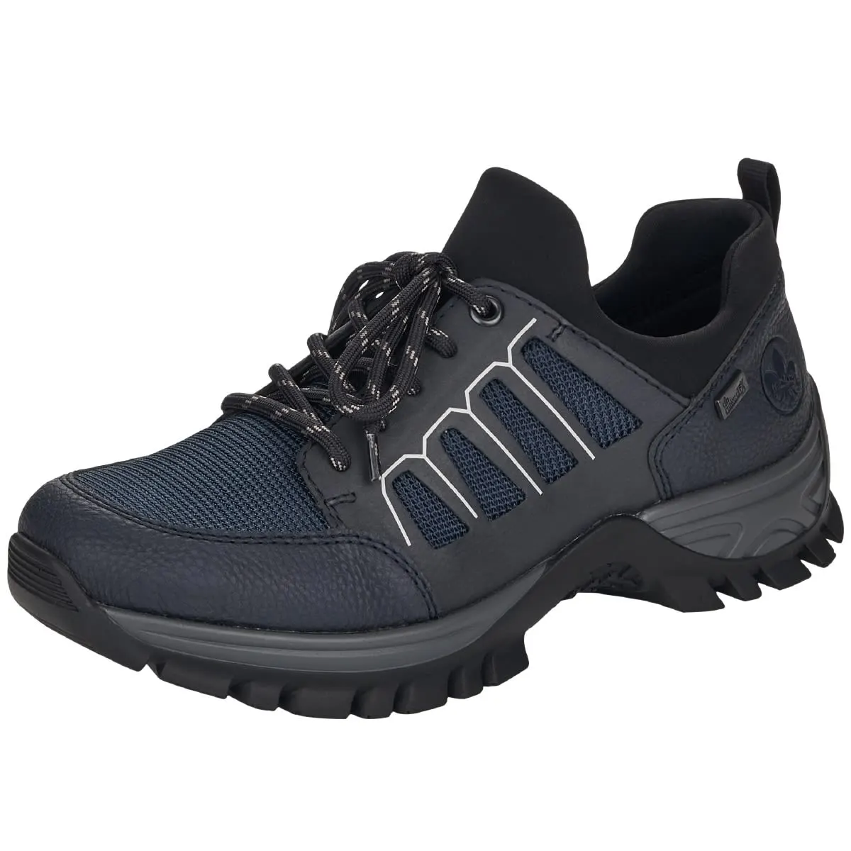 Rieker Schnürschuhe M9850 In Blau 6 Rieker Schnürschuhe M9850 In Blau – Bild 4