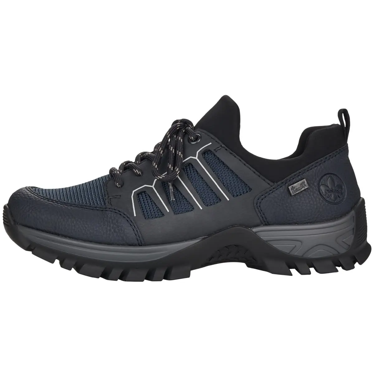 Rieker Schnürschuhe M9850 In Blau 3 Rieker Schnürschuhe M9850 In Blau