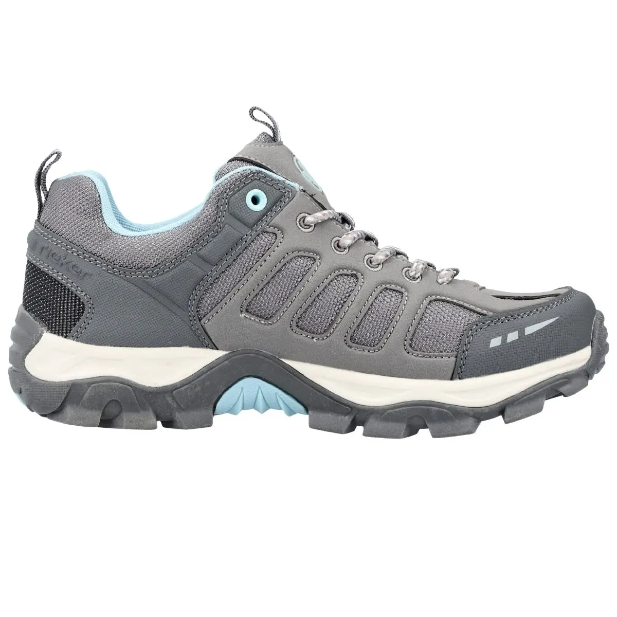 Rieker Schnürschuhe N8820 In Grau 5 Rieker Schnürschuhe N8820 In Grau – Bild 3