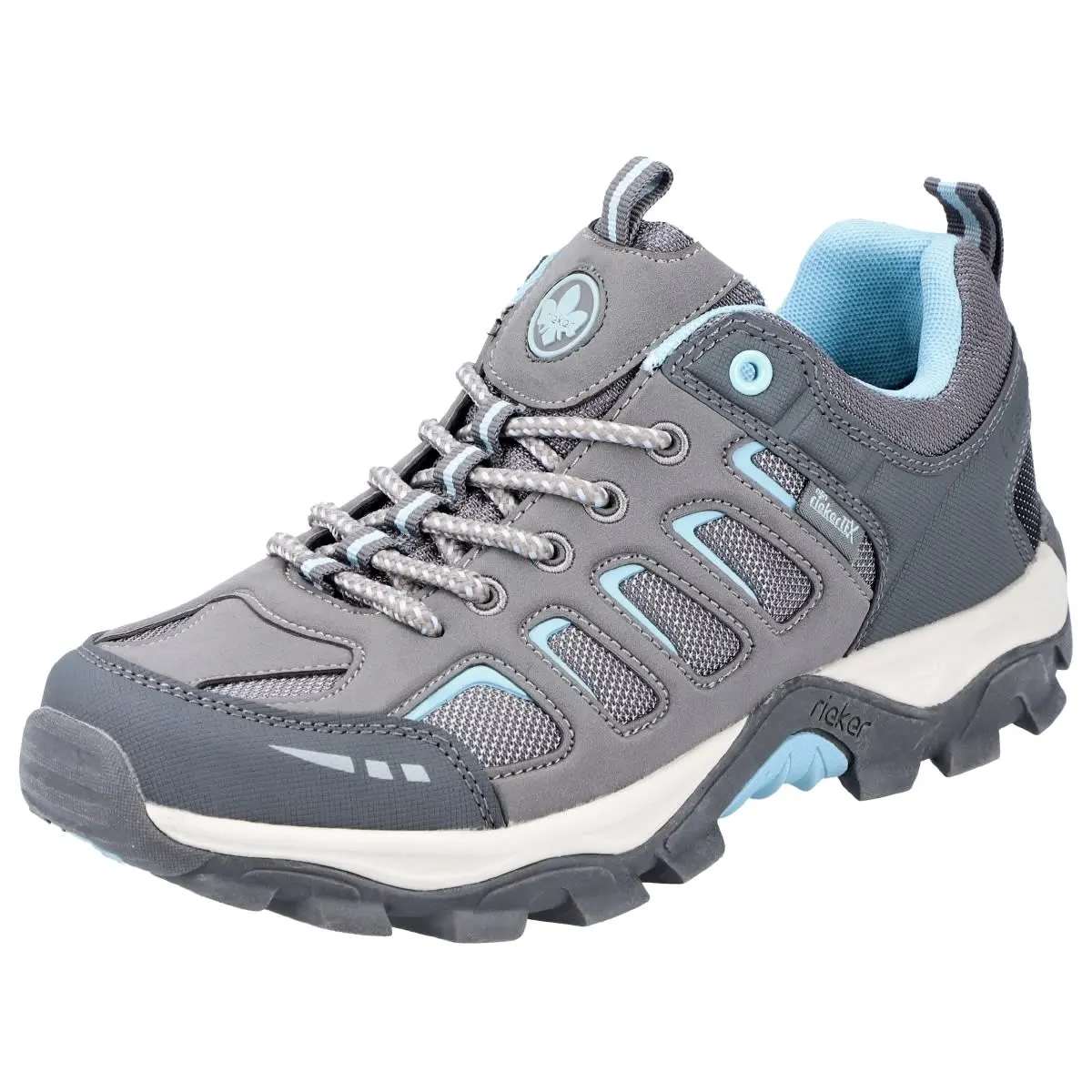 Rieker Schnürschuhe N8820 In Grau 6 Rieker Schnürschuhe N8820 In Grau – Bild 4