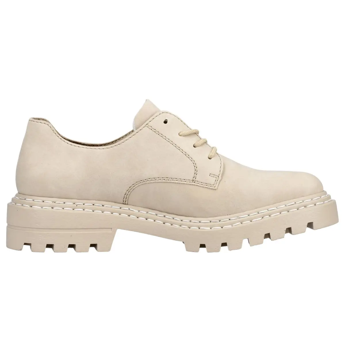 Rieker Schnürschuhe Z9610 In Creme 5 Rieker Schnürschuhe Z9610 In Creme – Bild 3