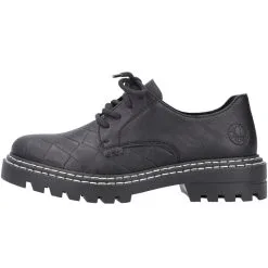 Rieker Schnürschuhe Z9610 In Schwarz