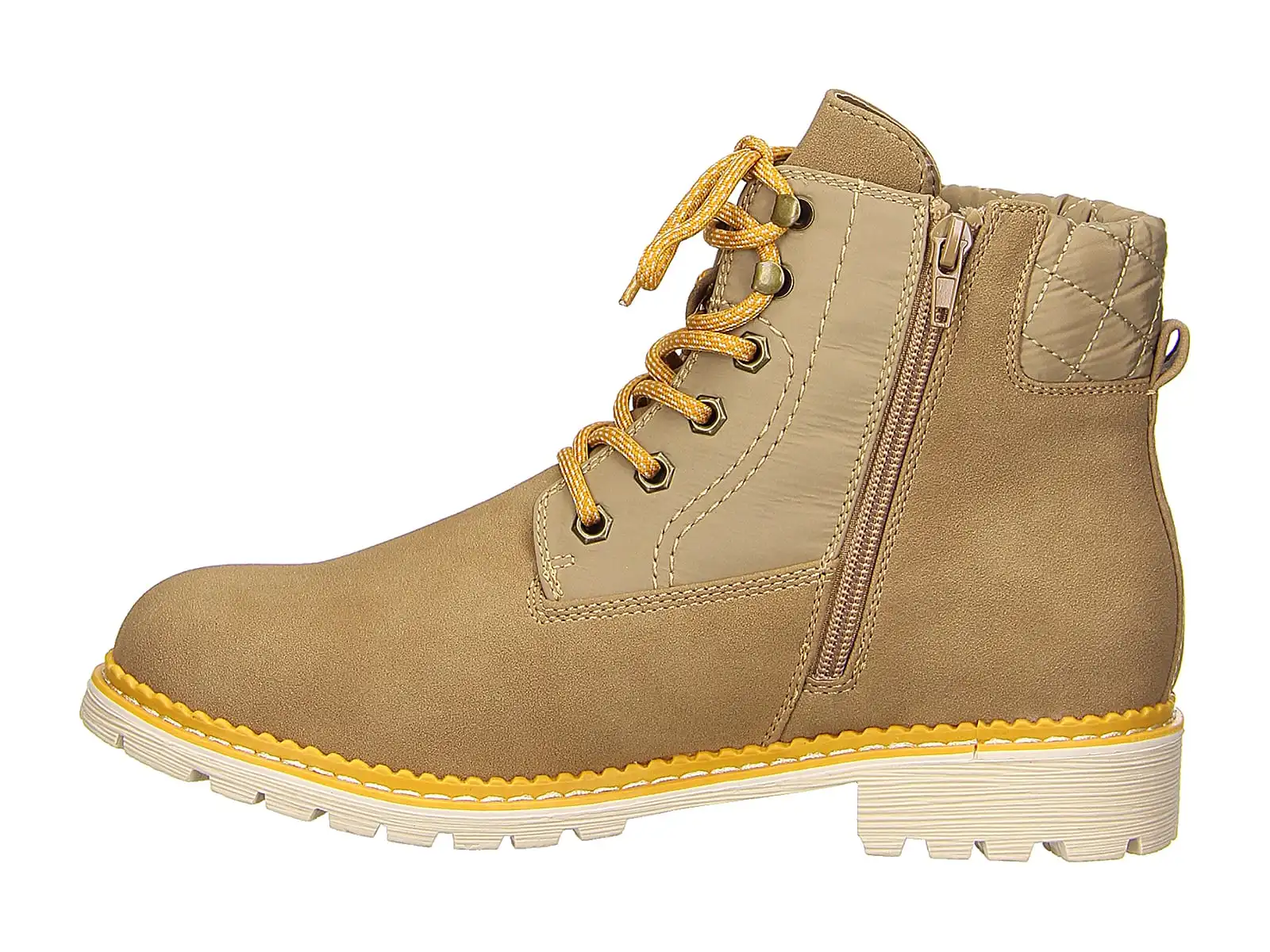 Rieker Schnürstiefel In Beige 6 Rieker Schnürstiefel In Beige – Bild 4