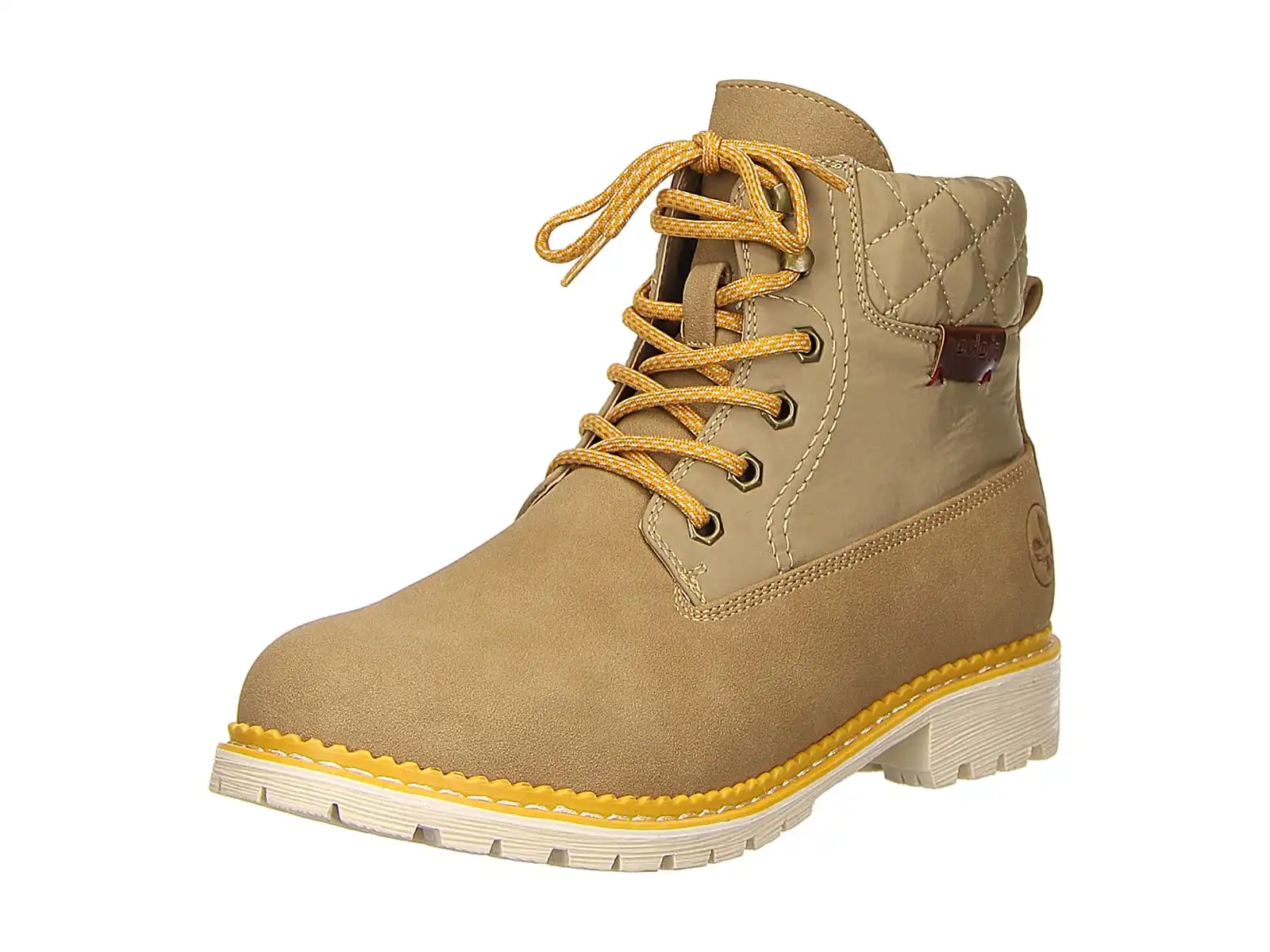 Rieker Schnürstiefel In Beige 3 Rieker Schnürstiefel In Beige