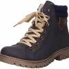 Rieker Schnürstiefel In Blau -Rieker rieker schnurstiefel in blau