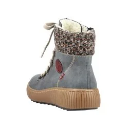 Rieker Schnürstiefel In Jeans/terra/wine 7 Rieker Schnürstiefel In Jeans/terra/wine -Rieker rieker schnurstiefel in jeans terra wine 1