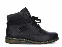 Rieker Schnürstiefel In Schwarz