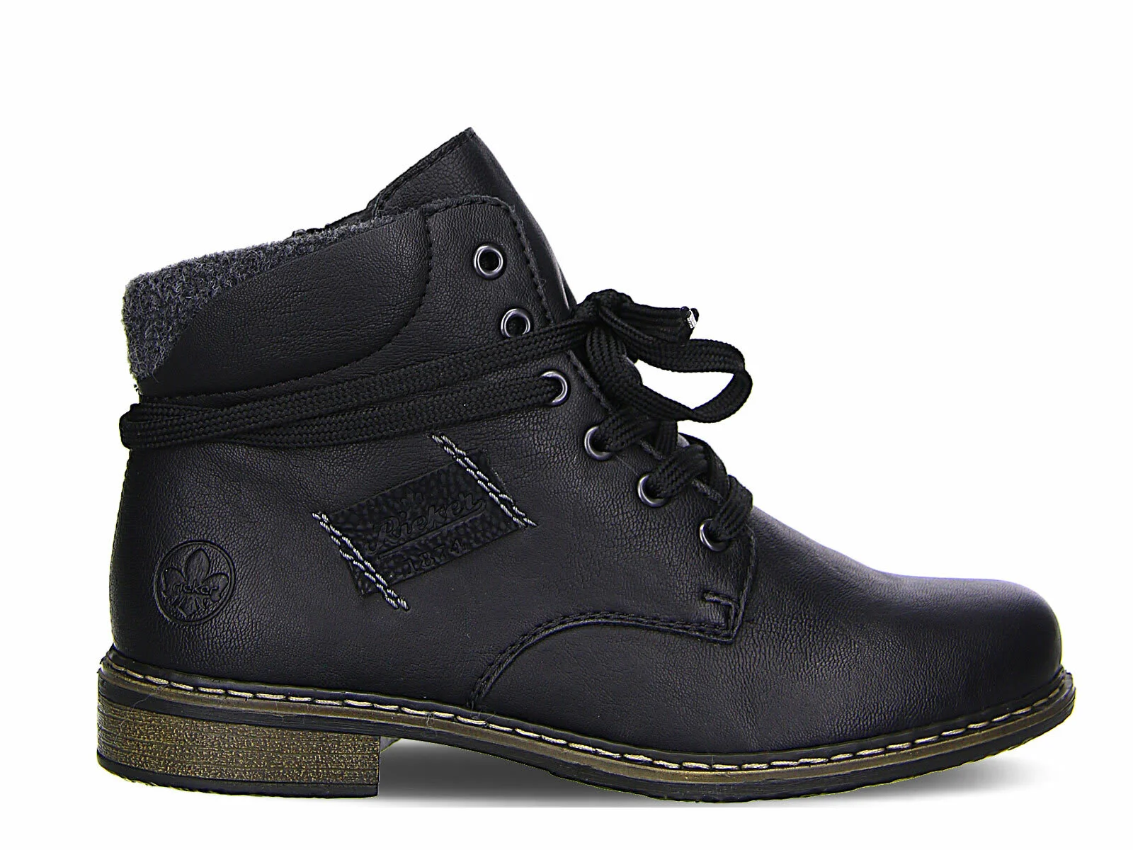 Rieker Schnürstiefel In Schwarz 3 Rieker Schnürstiefel In Schwarz