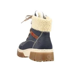 Rieker Schnürstiefelette Schnürstiefelette In Pazifik/pazifik/mogano/beige 6 Rieker Schnürstiefelette Schnürstiefelette In Pazifik/pazifik/mogano/beige -Rieker rieker schnurstiefelette schnurstiefelette in pazifik pazifik mogano beige 1